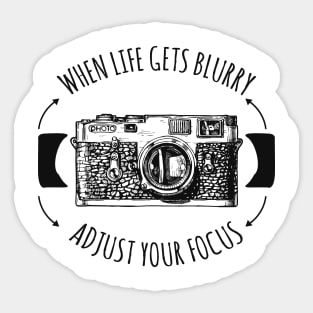 Photographer Gift Idea Sticker